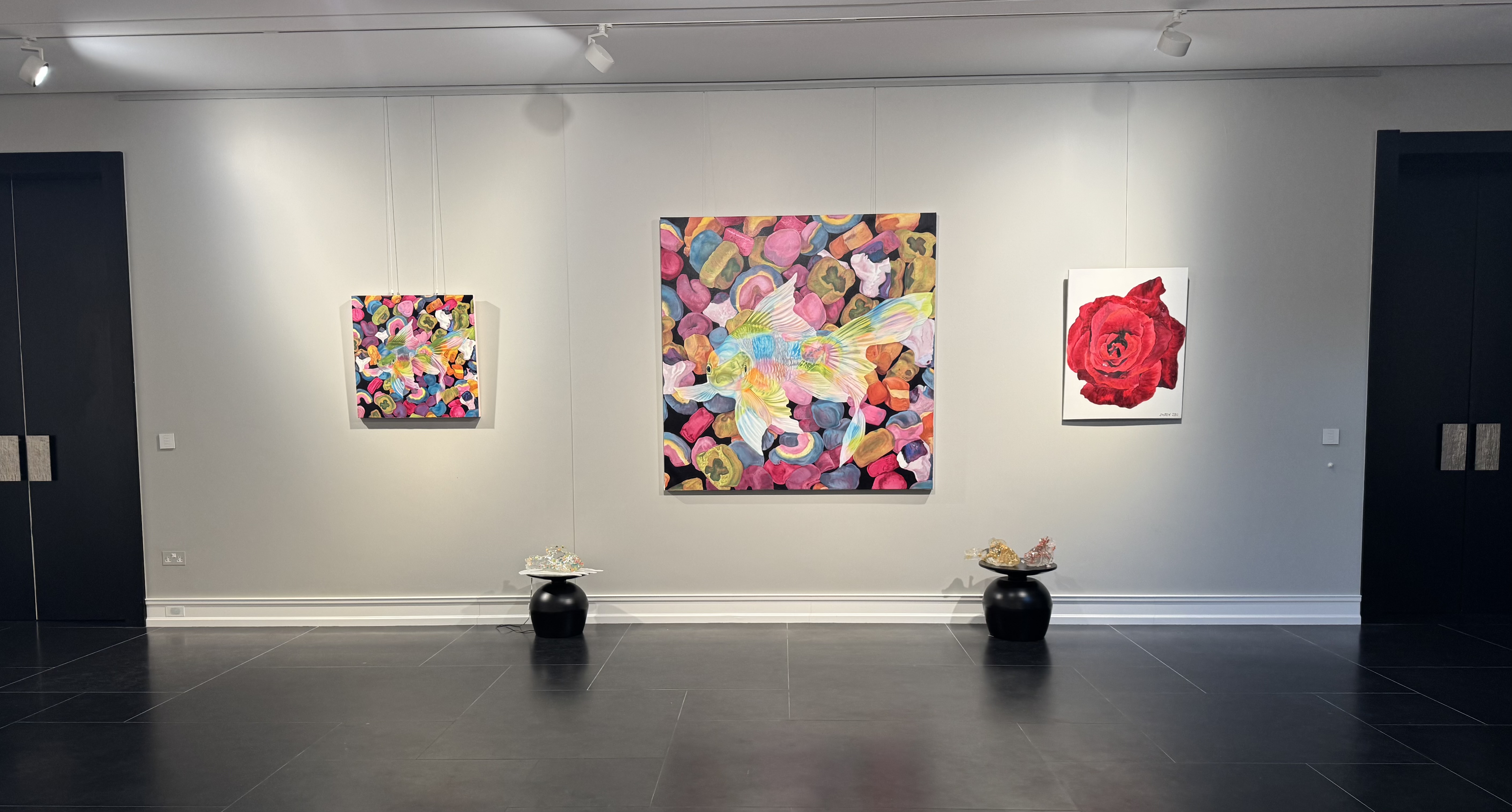 Camo Series &mdash; gallery installation