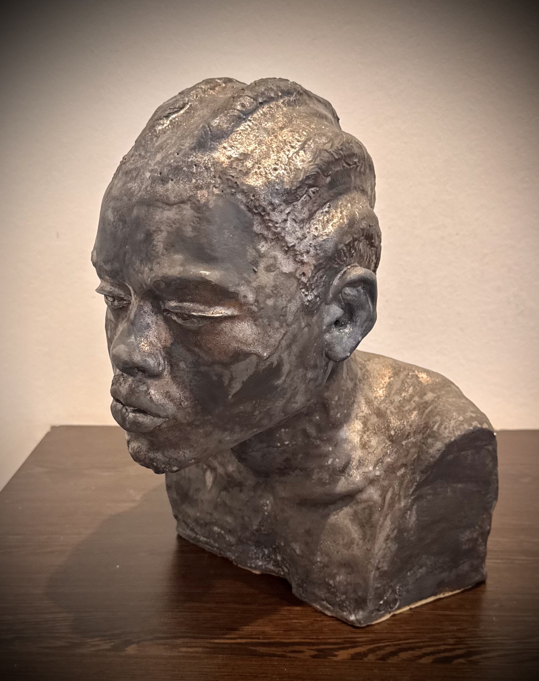 Leroy &mdash; ceramic life sculpture, full bust